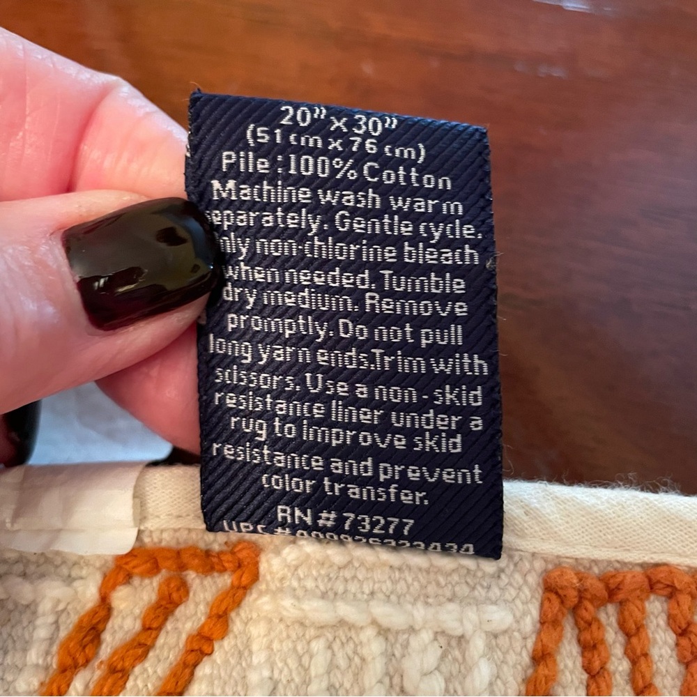Fall/Autumn Pumpkin Rug/Mat for Bathroom/Kitchen - Picture 5 of 6